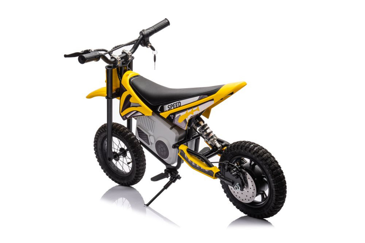 Motor crossowy na akumulator Lean Toys A9901 36V Żółty (5905991024941) - obraz 13