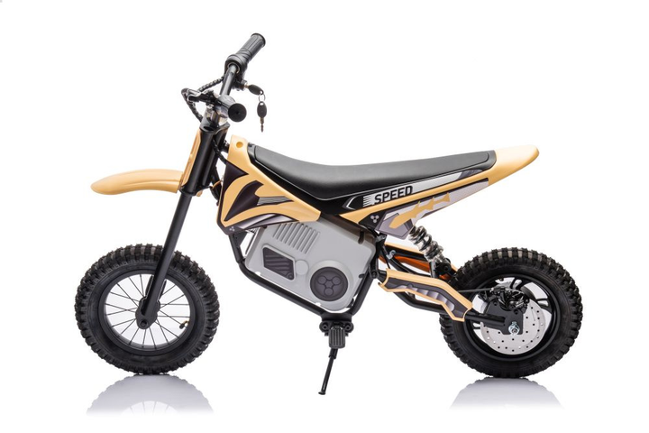 Мотоцикл кросовий на акумуляторі Lean Toys A9901 36V Хакі (5905991024958) - зображення 12