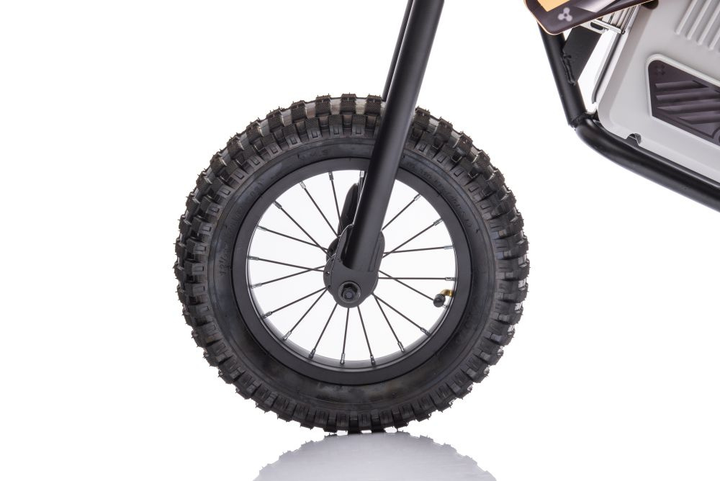 Мотоцикл кросовий на акумуляторі Lean Toys A9901 36V Хакі (5905991024958) - зображення 16