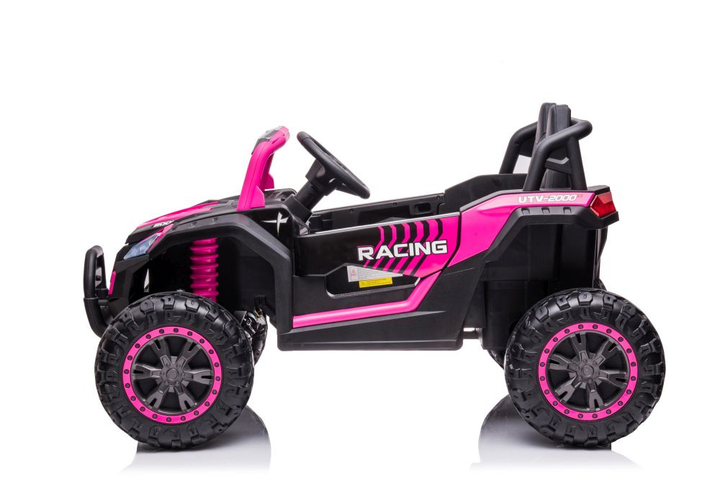 Електромобіль для дітей Lean Toys YSA036 4x4 Рожевий (5905991026006) - зображення 1