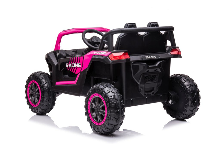 Samochód elektryczny dla dzieci Lean Toys YSA036 4x4 Różowy (5905991026006) - obraz 5