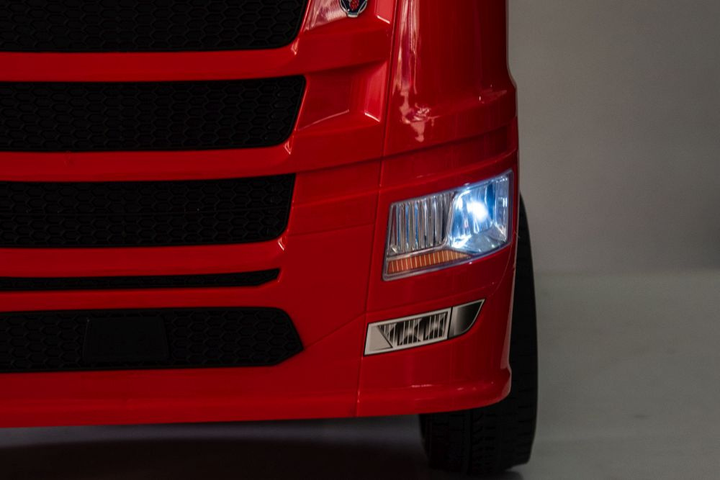 Samochód elektryczny dla dzieci Lean Toys Scania 500R HL698 4x4 lakierowany Czerwony (5905991029267) - obraz 8