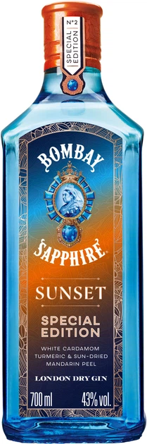 Джин Bombay Sapphire Sunset 0.7 л 43% (7640175743284) – фото
