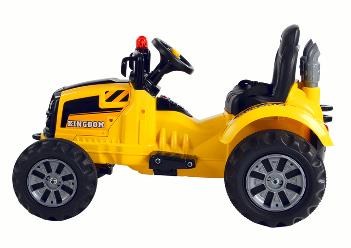 Електромобіль для дітей Lean Toys JS328D Жовтий (5907625584159) - зображення 8