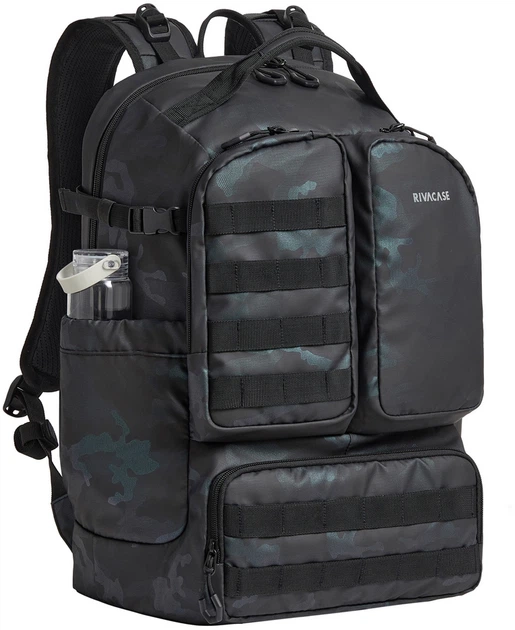 Рюкзак для ноутбука RIVACASE 7663 17.3" Navy Camo - зображення 8