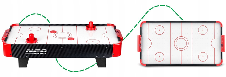 Stół do gry Neo Sport w cymbergaj Mini Air Hockey NS-423 (5903890611118) - obraz 2