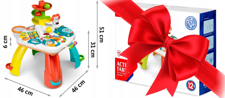 Розвивальний стіл RICOKIDS з музикою BT RK-811 (5903890607173) - зображення 7