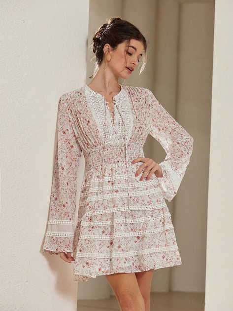 Сукня літня жіноча Shein GD-00204588 XS Різнобарвна від Rozetka на платформі USKIDKA Акція на Сукня літня жіноча Shein GD-00204588 XS Різнобарвна від Rozetka
