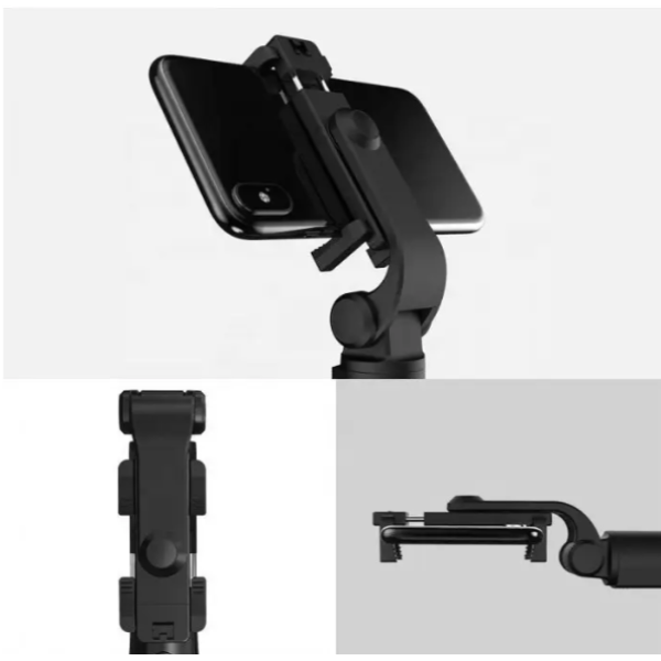 Селфі палиця штатив для телефону монопод тринога для смартфона 3 в 1с Bluetooth пультом LO1 Чорний - Фото 3 Селфі палиця штатив для телефону монопод тринога для смартфона 3 в 1с Bluetooth пультом LO1 Чорний - изображение 3