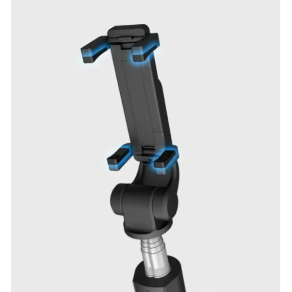 Селфі палиця штатив для телефону монопод тринога для смартфона 3 в 1с Bluetooth пультом LO1 Чорний - Фото 7 Селфі палиця штатив для телефону монопод тринога для смартфона 3 в 1с Bluetooth пультом LO1 Чорний - изображение 7