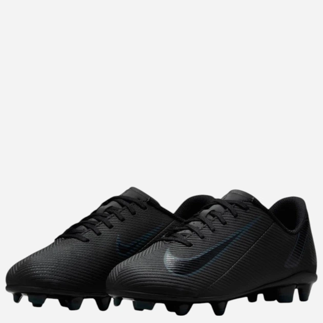 Buty piłkarskie korki młodzieżowe chłopięce Nike Jr Vapor 16 Club Fg/Mg FQ8286-002 35 (3Y US) Czarne (197597314389) - obraz 2
