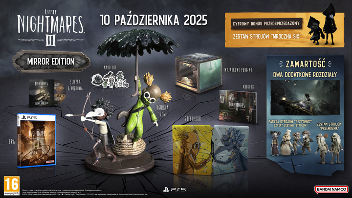 Гра PS5 Little Nightmares III Mirror Edition (Blu-ray диск) (3391892037739) - зображення 3