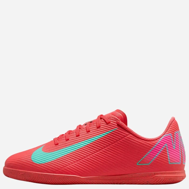Підліткові футбольні бутси футзалки для хлопчика Nike Jr Vapor 16 Club Ic FQ8289-800 38 (5.5Y US) Червоні (197602979084) - зображення 3