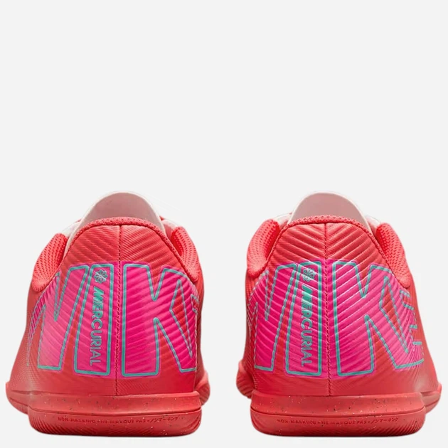 Підліткові футбольні бутси футзалки для хлопчика Nike Jr Vapor 16 Club Ic FQ8289-800 38 (5.5Y US) Червоні (197602979084) - зображення 4