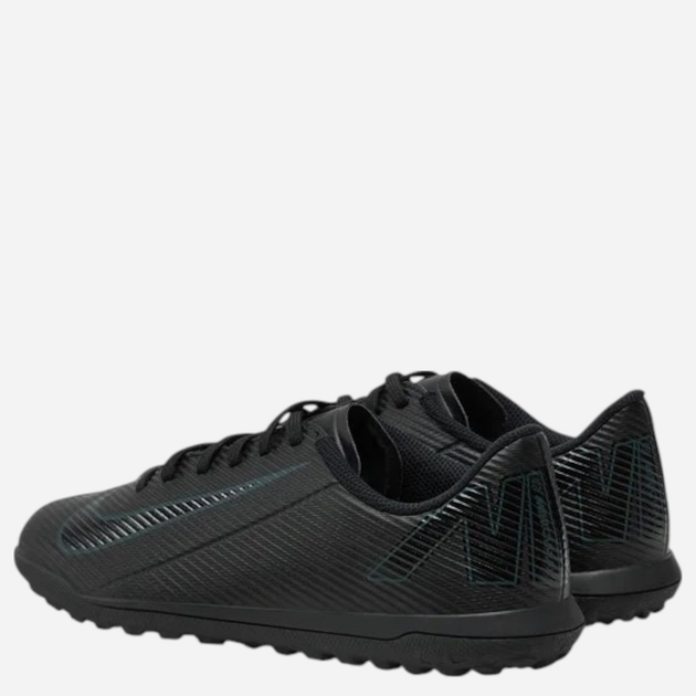 Buty piłkarskie turfy młodzieżowe chłopięce Nike Jr Vapor 16 Club Tf FQ8287-002 38.5 (6Y US) Czarne (197597369105) - obraz 3