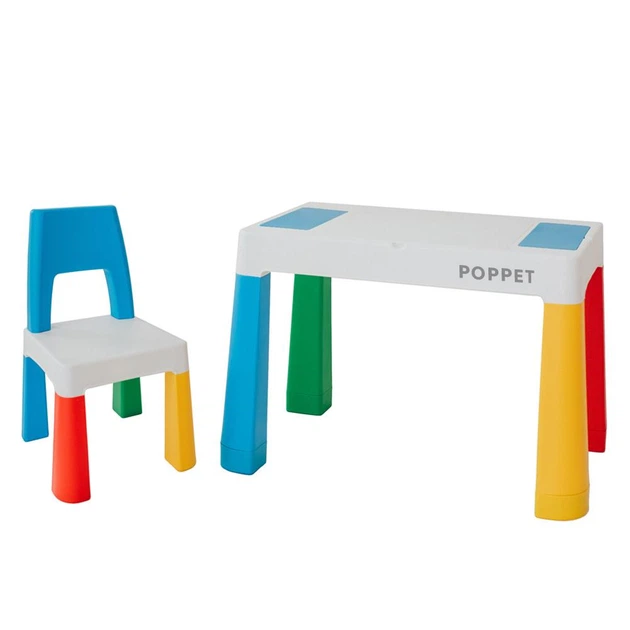 Детский столик со стульчиком POPPET Колор Блу 5 в 1 (PP-002B) - Фото 2 Детский столик со стульчиком POPPET Колор Блу 5 в 1 (PP-002B) - изображение 2