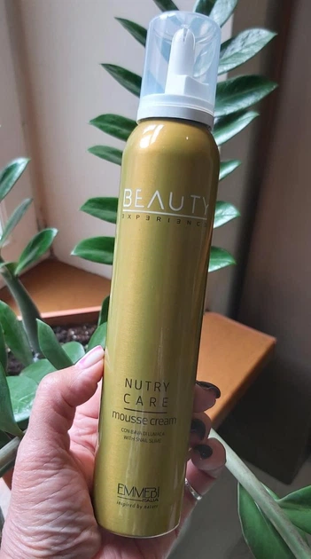 Крем-мусс Восстанавливающий для волос Beauty Experience Nutry Care Mousse CreamEmmebi Италия 200 мл - Фото 1 Крем-мусс Восстанавливающий для волос Beauty Experience Nutry Care Mousse CreamEmmebi Италия 200 мл - изображение 1
