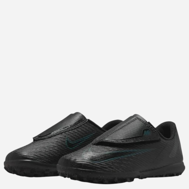 Buty piłkarskie turfy chłopięce Nike Jr Vapor 16 Club Tf PS (V) FQ8291-002 28 (11C US) Czarne (197597356075) - obraz 2