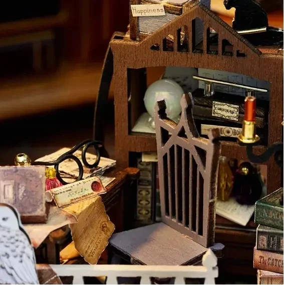 Конструктор Букнук в колбі, магічний будинок Гаррі Поттера Румбокс DIY house magic house колекційна - Фото 3 Конструктор Букнук в колбі, магічний будинок Гаррі Поттера Румбокс DIY house magic house колекційна - изображение 3