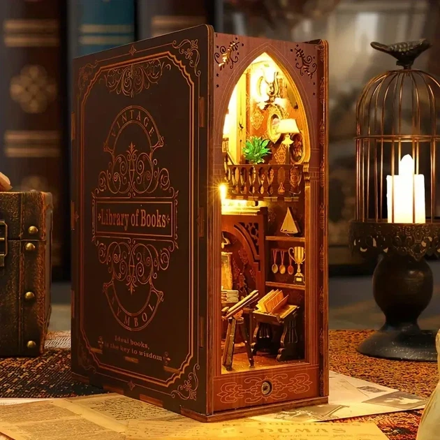 Конструктор букнук книжкова бібліотека на книжкову поличку