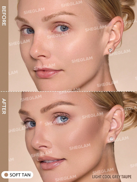 Жидкий кремовый контур SHEGLAM Sun Sculpt Liquid Contour оттенок Soft Tan 5.2 мл - изображение 2