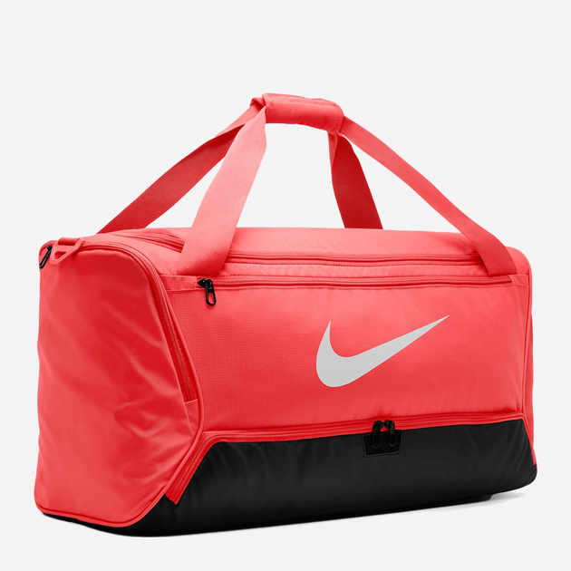 Спортивна сумка тканинна Nike Nk Brsla M Duff - 9.5 (60L) DH7710-814 Червона (197860591646) - зображення 3