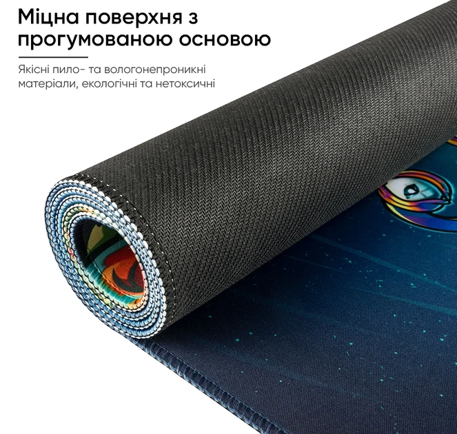 Игровая поверхность U&P Rick and Morty 900 x 400 x 3 мм Speed/Control Mixed (RMR900M) - изображение 3
