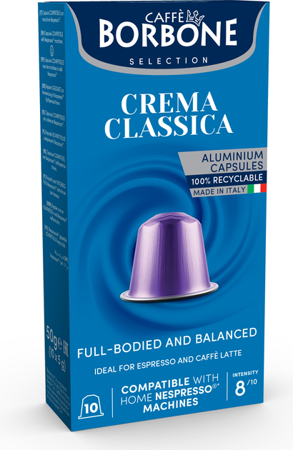Кава в капсулах Caffe Borbone Crema Classica 10 шт по 5 г (8055176430146) - зображення 3