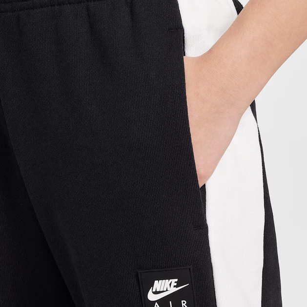 Spodnie dresowe młodzieżowe chłopięce joggery Nike K Nike Air Flc Jogger -Pd HF8811-010 147-158 L Czarne (197859953127) - obraz 6