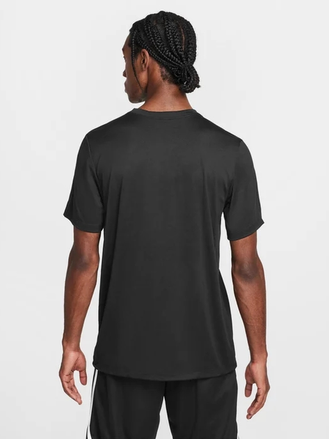 Спортивна футболка довга чоловіча Nike M Nk Df Tee Rlgd Oc 2 HF6211-010 XL Чорна (197600481237) - зображення 2