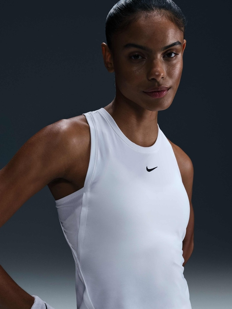 Майка спортивна жіноча Nike W Nk Df Vctry Tank FD5584-100 L Біла (197860095182) - зображення 6