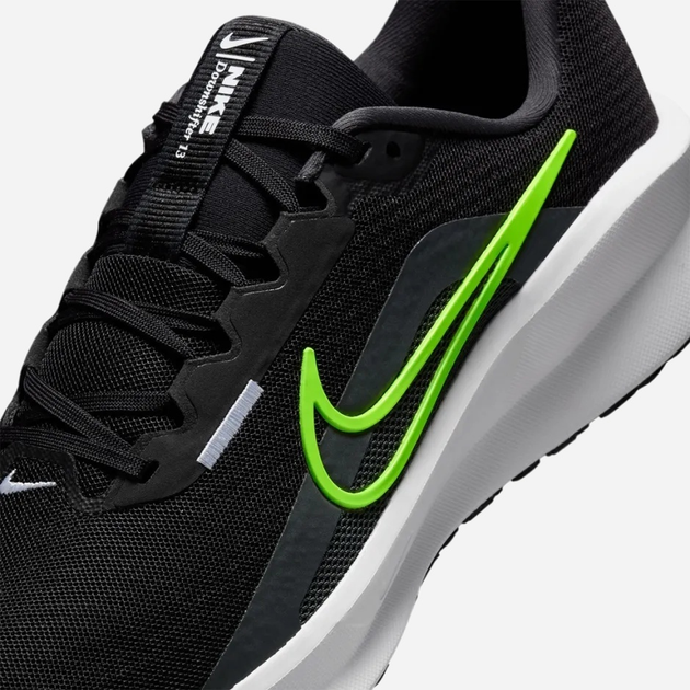 Чоловічі кросівки для бігу Nike Downshifter 13 FD6454-007 46 (12US) Чорні (197859141821) - зображення 7