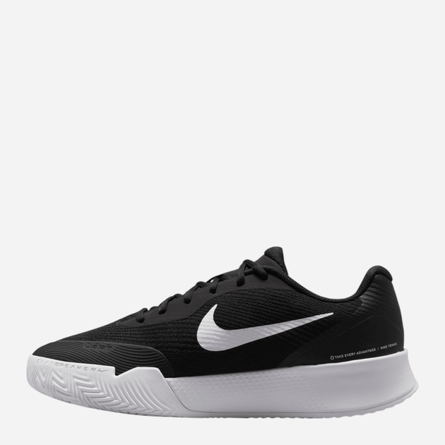 Чоловічі кросівки для тенісу Nike M Vapor Lite 3 Cly HQ5292-001 45.5 (11.5US) Чорні (197602676891) - зображення 3
