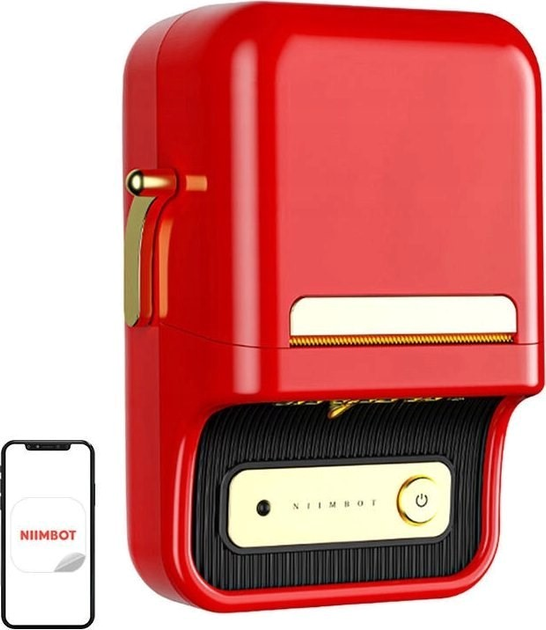 Drukarka etykiet Niimbot B21S Red - obraz 2