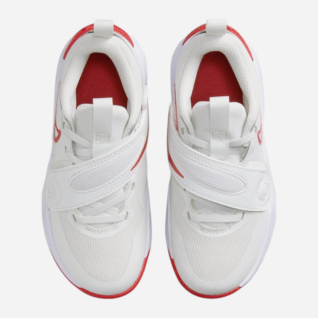 Дитячі кросівки для хлопчика Nike Team Hustle D 11 (Ps) DV8994-102 30 (12.5C) Білі (196608409298) - зображення 4
