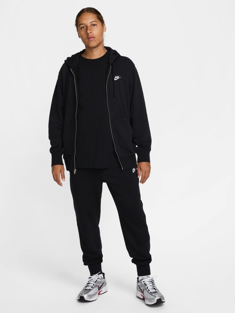 Bluza męska rozpinana streetwear z kapturem Nike M Nk Club Ft Fz Hoodie FN3884-010 XL Czarna (197593367105) - obraz 3