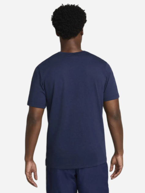 Koszulka męska bawełniana Nike M Nsw Sw Air Graphic Tee HM0185-411 S Granatowa (197861866194) - obraz 2