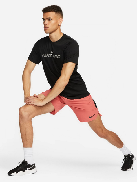 Спортивна футболка довга чоловіча Nike M Nk Df Tee Db Pro FJ2393-010 S Чорна (196607145197) - зображення 3