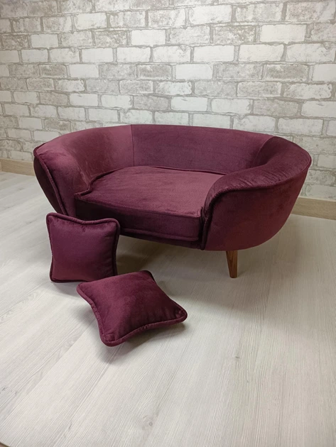 Диванчик для тварин, лежанка, диван для собак і котів, софа Loft 82х61х34 см (004) - изображение 4