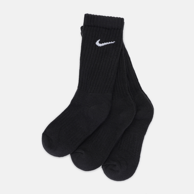 Zestaw skarpetek damskich 3 pary Nike U Nk V Cush Crew 3P Value 108 SX4508-001 34-38 (S) Czarny (685068091308) - obraz 2