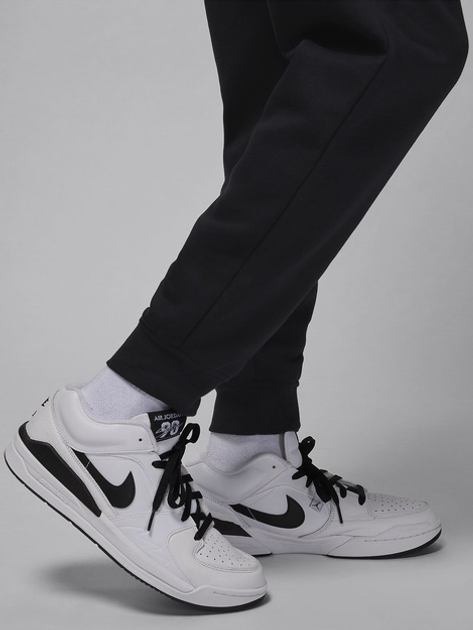 Спортивні штани утеплені чоловічі Nike M J Brkln Flc Pant FV7277-010 XXL Чорні (197599080077) - зображення 3