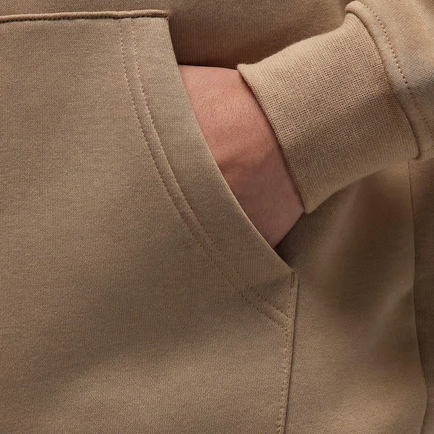 Худі утеплене чоловіче Nike M J Brkln Flc Po FV7281-257 XXL Бежеве (197602770094) - зображення 6