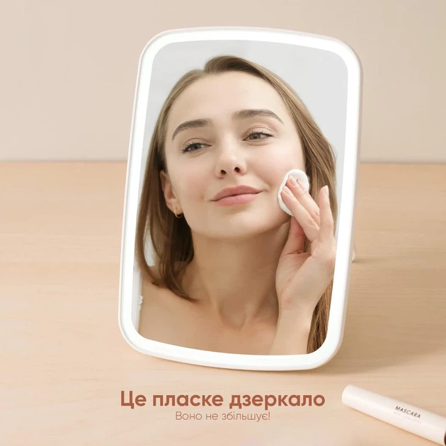 Дзеркало для макіяжу з підсвічуванням U&P Vanity Mirror White (PT33WE) - зображення 6