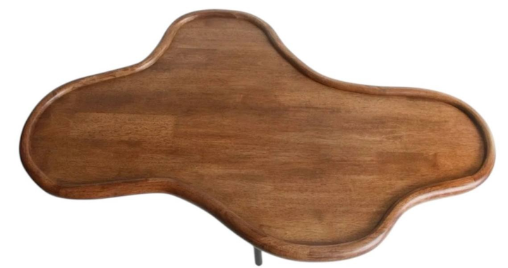 Журнальний столик HOMLA ENKEL 118 x 77 x 40 см Коричневий (5906496739637) - зображення 3