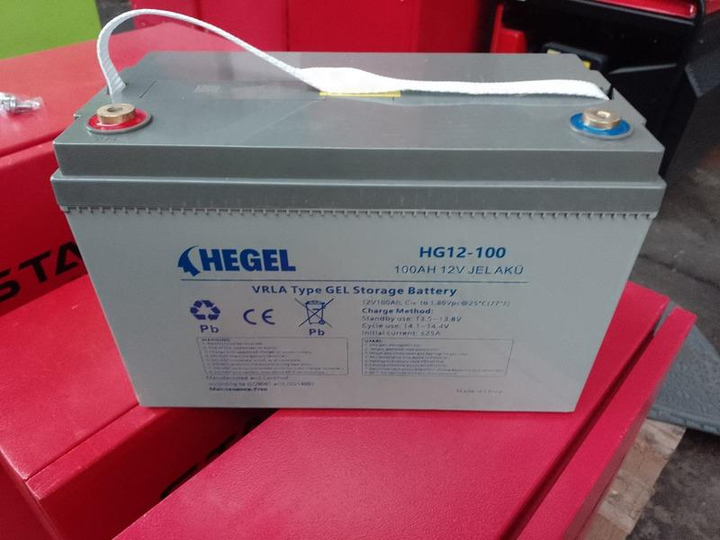 Аккумуляторная батарея HEGEL HGX12-100 Ah - изображение 2