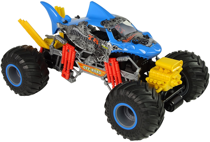 Auto zdalnie sterowane Lean Toys Shark 15 km/h Niebieskie (7735) (5903802453256) - obraz 6