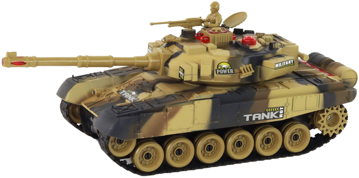 Zestaw czołgów bojowych zdalnie sterowanych Lean Toys RC Battle Infrared 2 szt (393) (5905884458273) - obraz 5