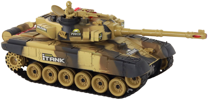 Zestaw czołgów bojowych zdalnie sterowanych Lean Toys RC Battle Infrared 2 szt (393) (5905884458273) - obraz 7