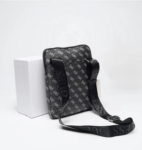 Мужской мессенджер Guess черный. - Фото 2 Мужской мессенджер Guess черный. - изображение 2