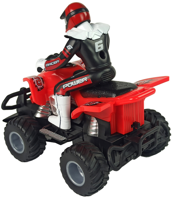 Quad zdalnie sterowanyny Lean Toys 1:16 Czerwony (9385) (5904204754019) - obraz 5